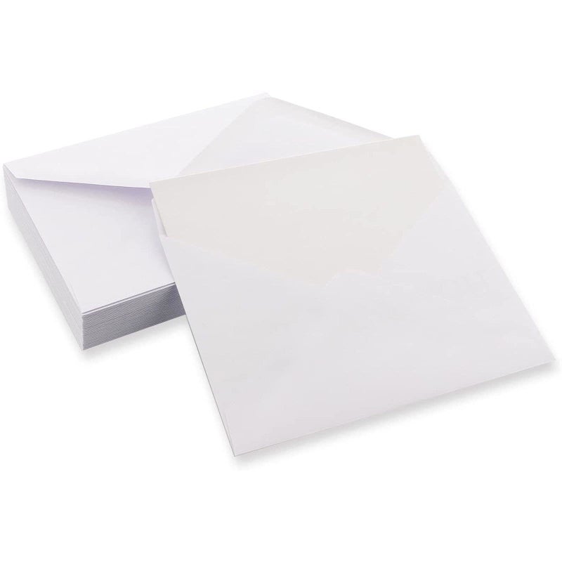 Sustainable Greetings 120 Pack Thank You Cards with Envelopes Bulk for Weddings, Bridal Showers, Graduations, Bridal, Blank Inside - Minimalist Black and White Design Thank You Card - Image 4